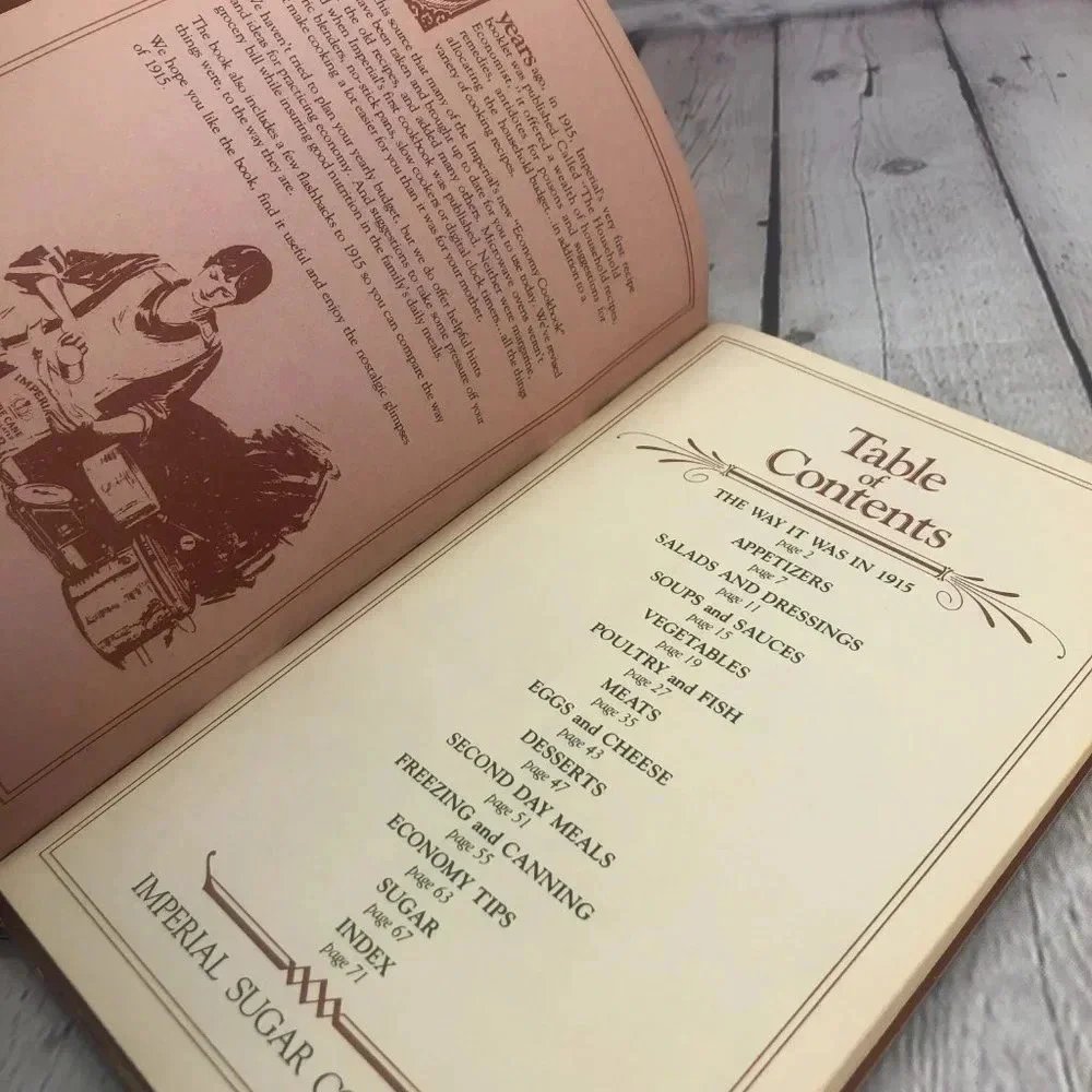 Vintage imperial sugar cookbooks